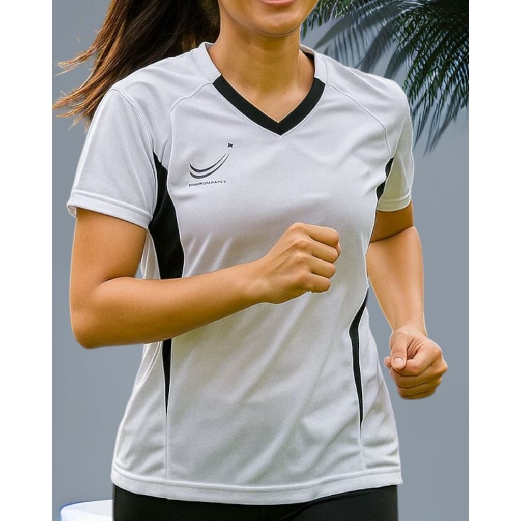 kaos senam Jersey aerobik atasan wanita remaja dewasa gym zumba volly futsal kekinian bahan bagus