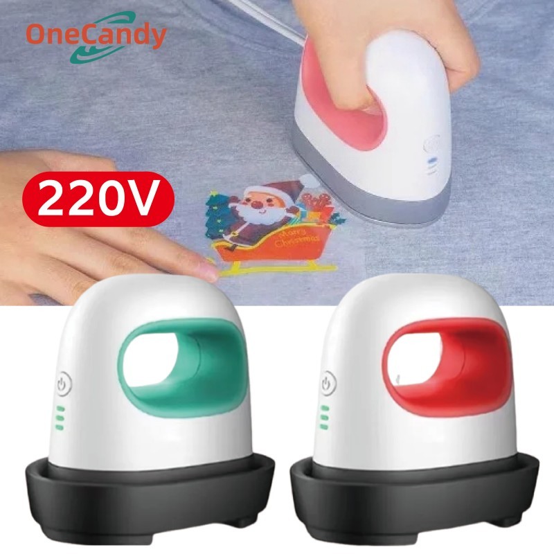 Mesin Press Sablon Kaos Portabel / Mini Hobby Heat Press / Mesin Setrika Mini Genggam / Mesin Cetak 