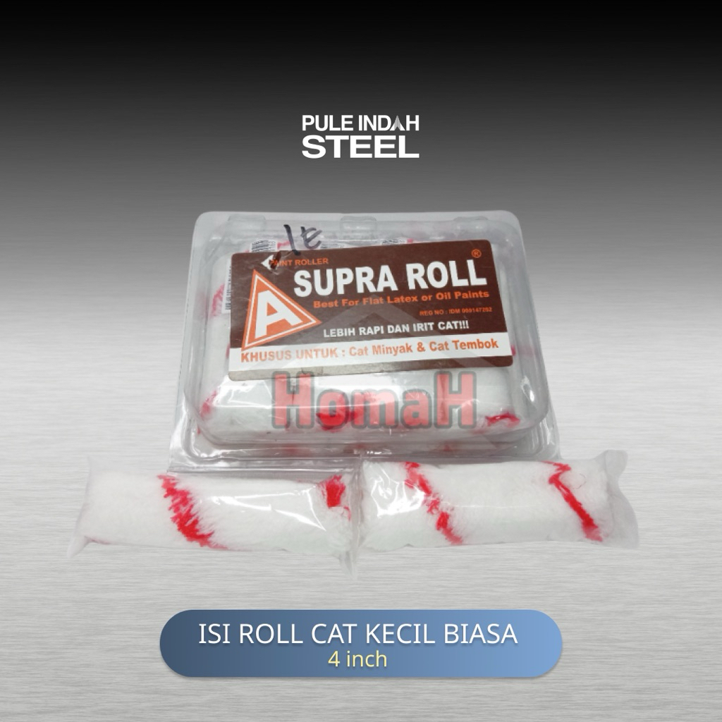 Isi Roll Cat Tembok Kecil Biasa