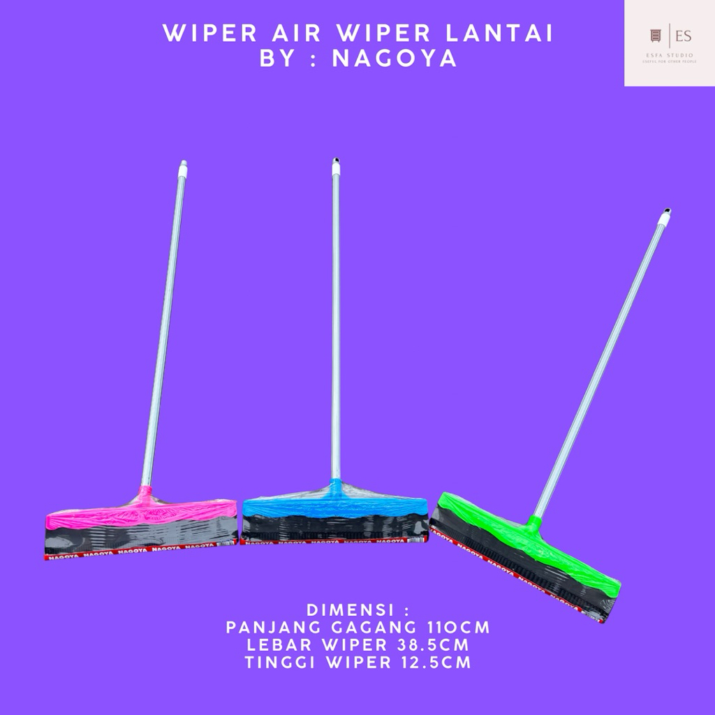 NAGOYA - WIPER AIR WIPER LANTAI PEL LANTAI KARET WIPER SERBAGUNA