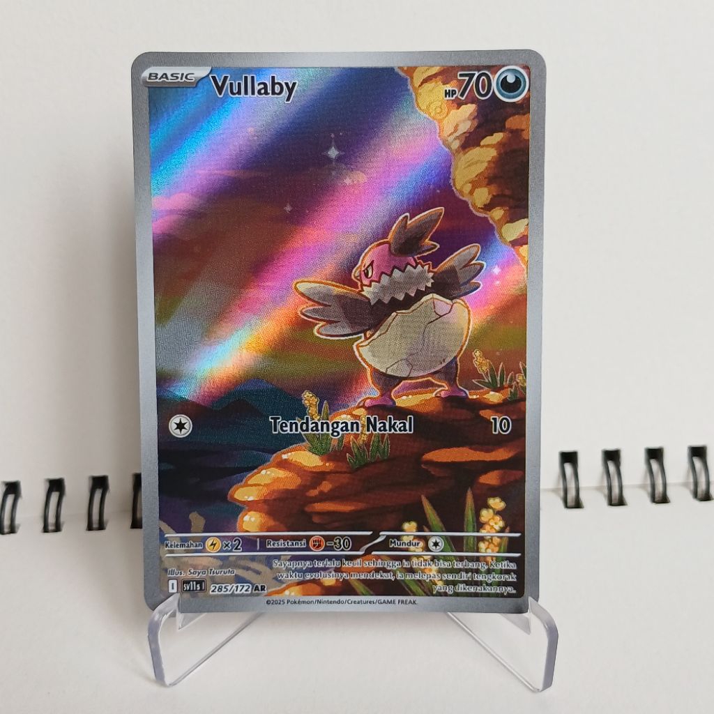 Vullaby - Kartu Pokémon TCG Indonesia - Scarlet & Violet Hitam & Putih SV11s | 285/172 | AR ORIGINAL