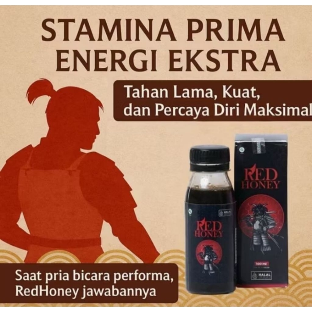BPOM Madu Pria KUAT Suplemen Meningkatkan Energi Performa Stamina Paten