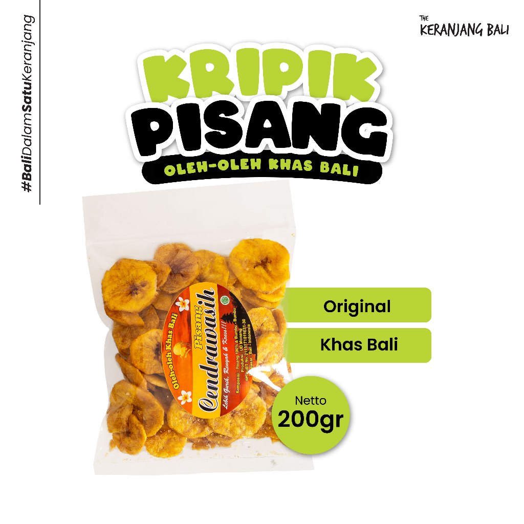 KRIPIK PISANG BALI ASLI - OLEH-OLEH KHAS BALI