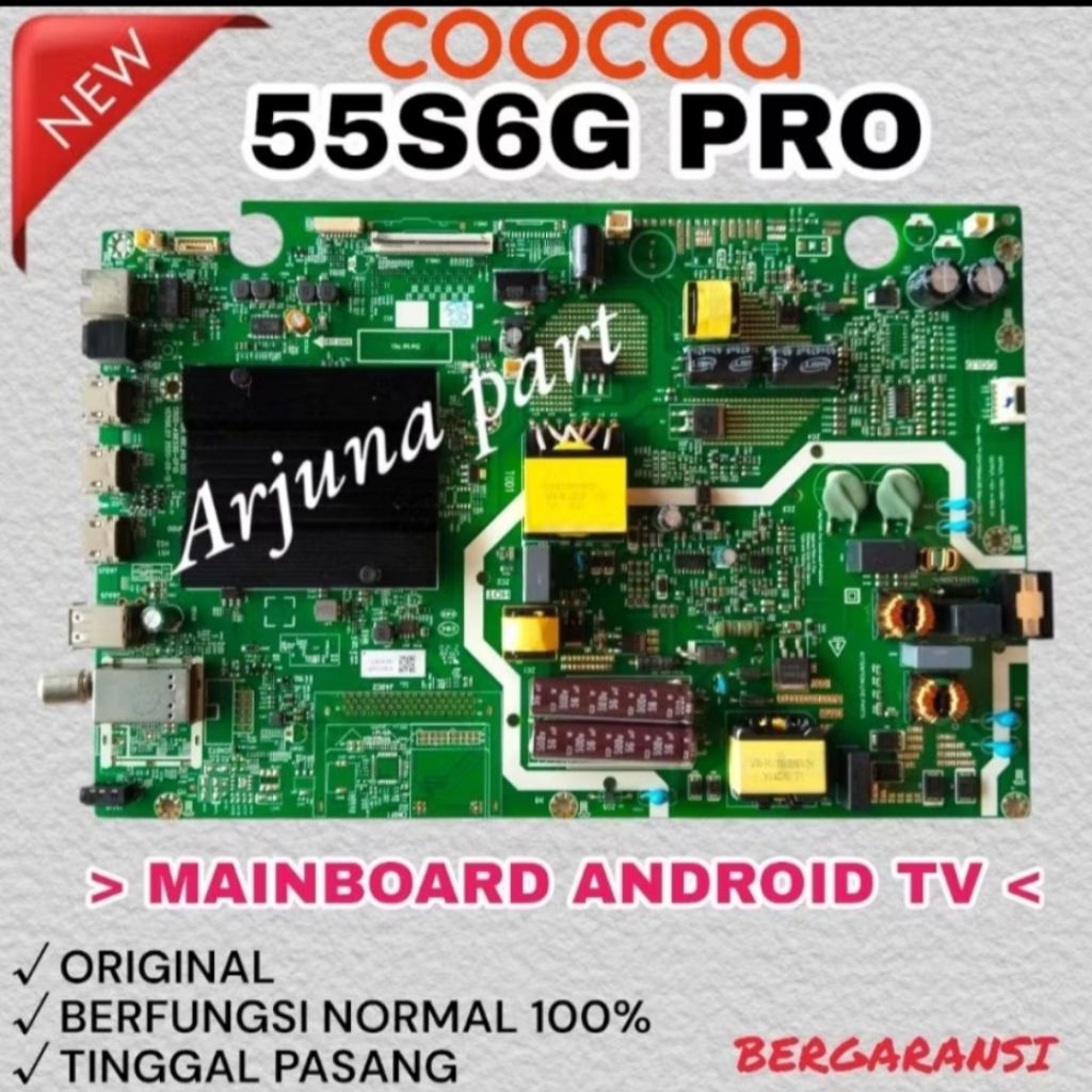 MB TV COOCAA 55S6G PRO / MAINBOARD TV COOCAA 55S6G PRO / MESIN TV COOCAA 55S6G PRO / MODUL TV COOCAA