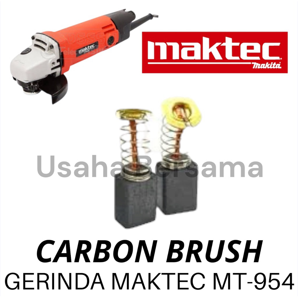 MT954 CARBON BRUSH GERINDA MAKTEC MT 954 BROSTEL ARANG MAKTEC GERINDA MT-954