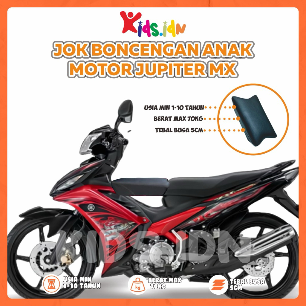 Jok Boncengan Anak Motor JUPITER MX Kursi Dudukan Anak Motor Bebek
