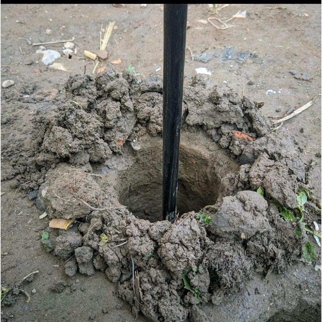 MURAH,, PANJANG 100CM BOR TANAH MANUAL BOR BIOPORI 4INC BOR BIOPORI SPIRAL