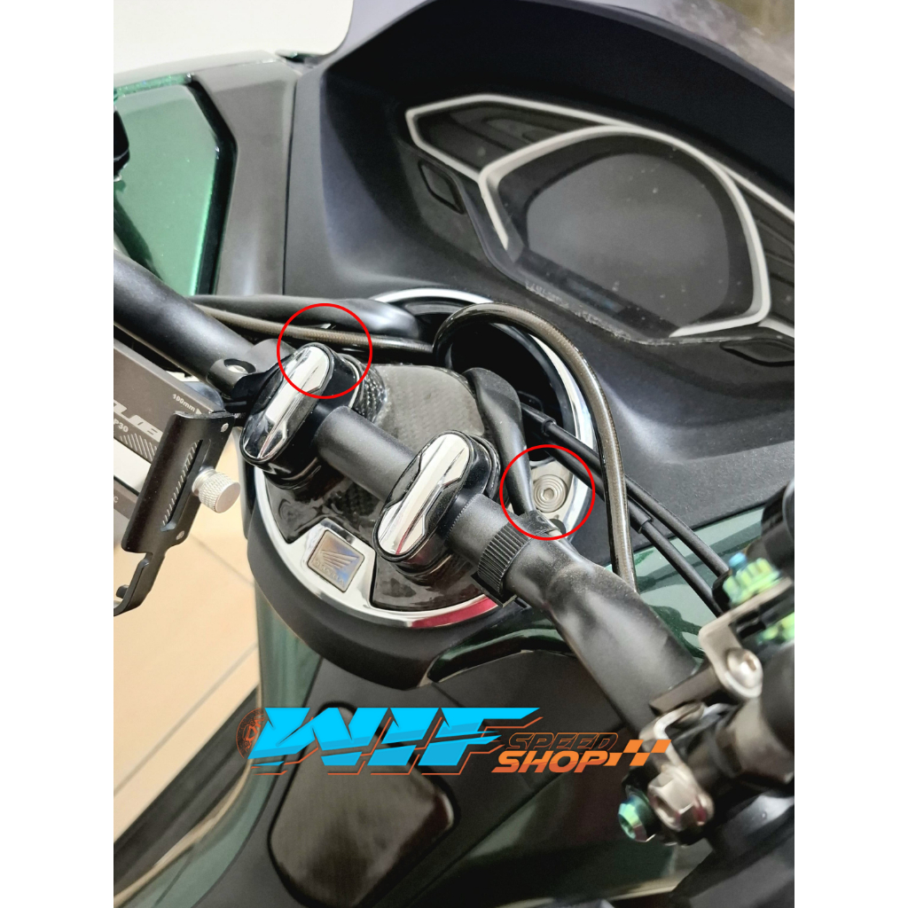 Baut Titanium cover stang PCX