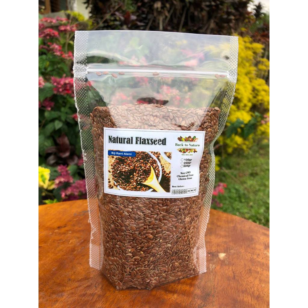 Flaxseeds biji rami 250gr