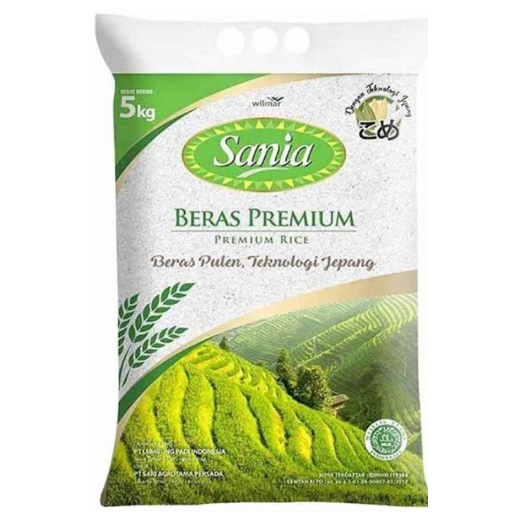 BILQIS15** sania beras premium 5kg harga grosir