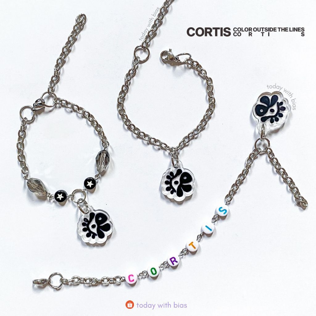 CORTIS Bracelet | Gelang chain manik fanmerch Kpop