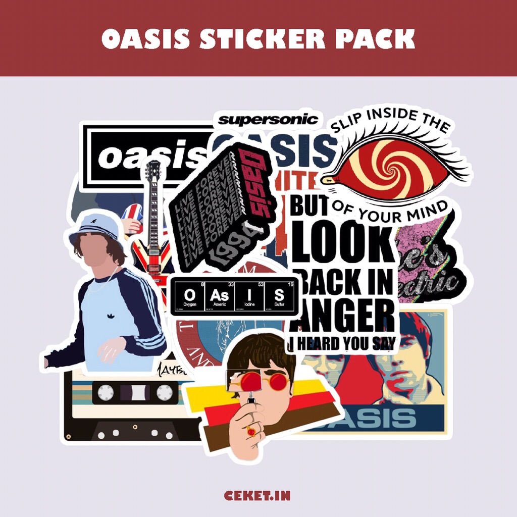 Oasis Sticker Pack (17pcs)
