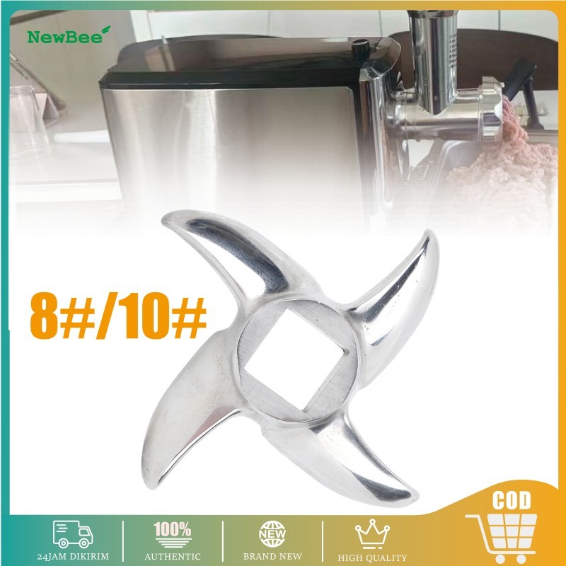 Pisau Mesin Giling Daging No 8/12 Stainless Steel Untuk Restoran Membuat Daging Halus Pisau Penggili