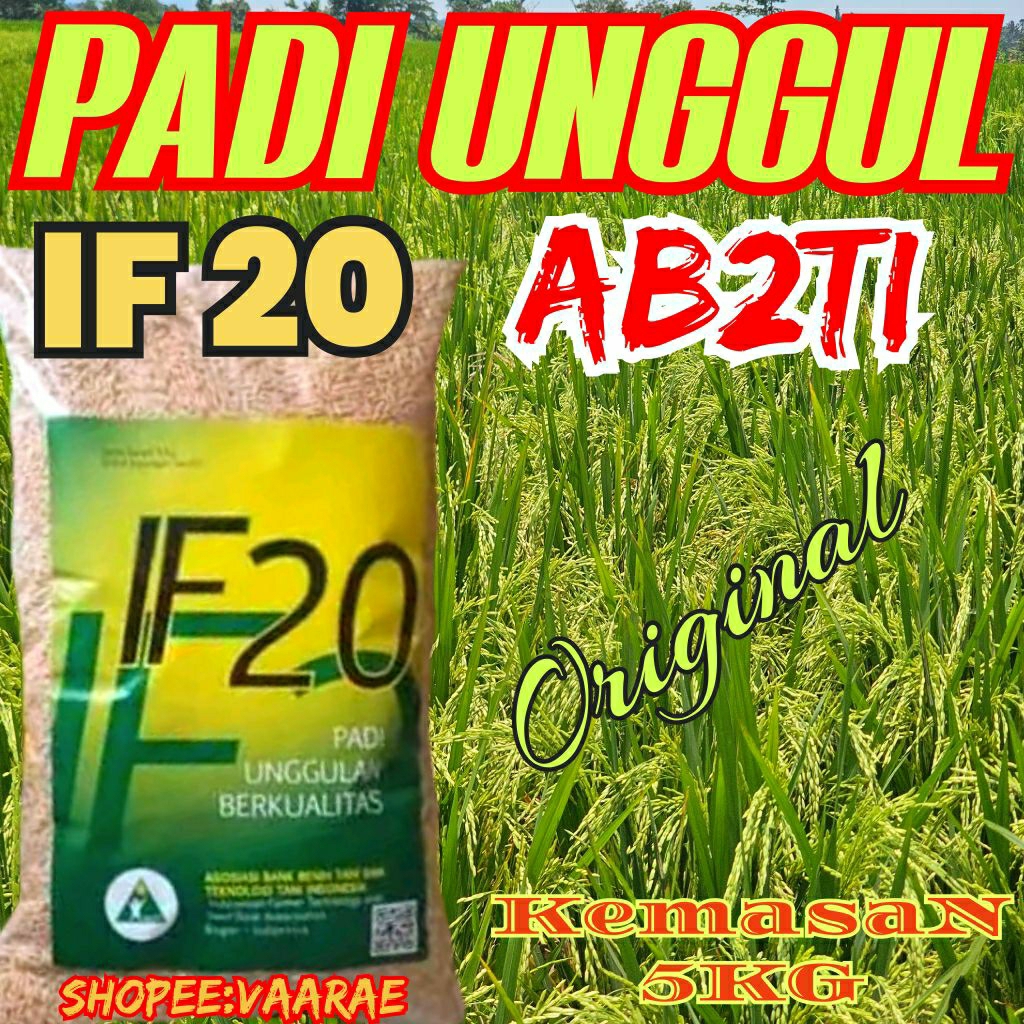 BENIH PADI IF20 ORIGINAL AB2TI KEMASAN 5KG