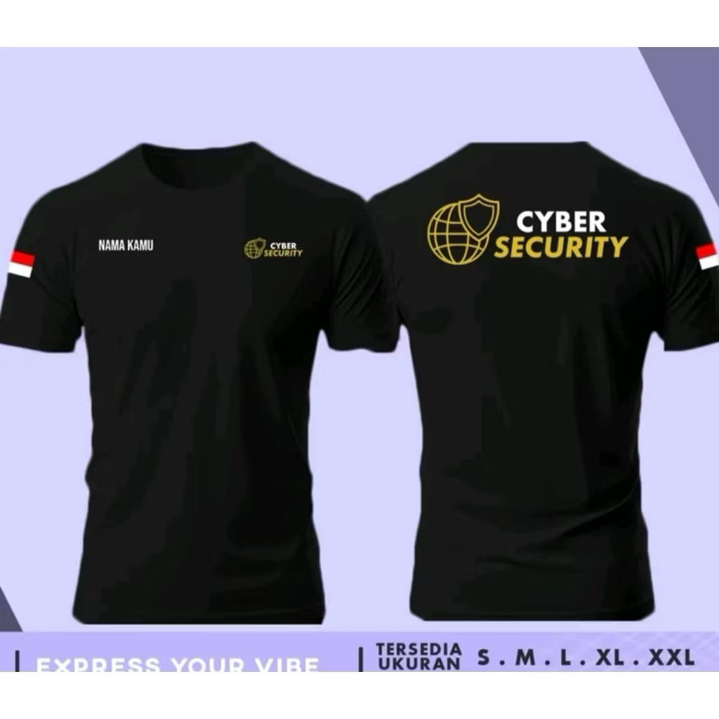 TSHIRT/KAOS PASUKAN CYBER SECURITY