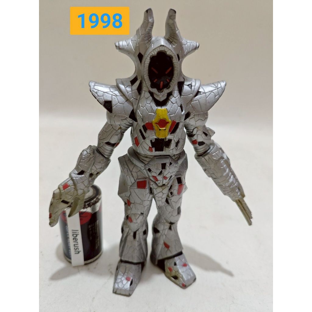 vintage 1st 1998 bandai ultra monster death facer ultraman dyna dx sofubi soft vinyl figure action t