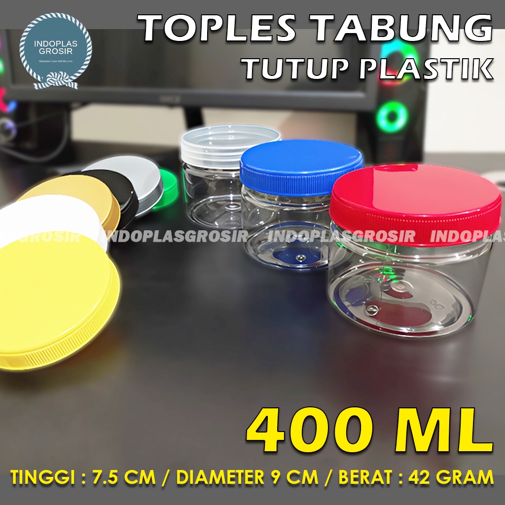 TOPLES 400ML / TOPLES PLASTIK400ML / TOPLES TABUNG 400ML