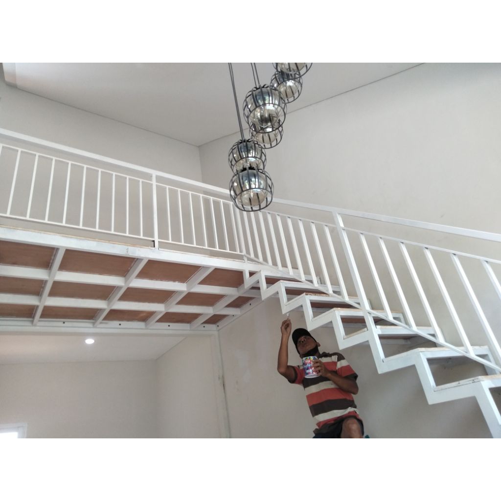 MEZZANINE, mezzanine industrial, mezzanine Bed , lantai atas tanpa dak cor