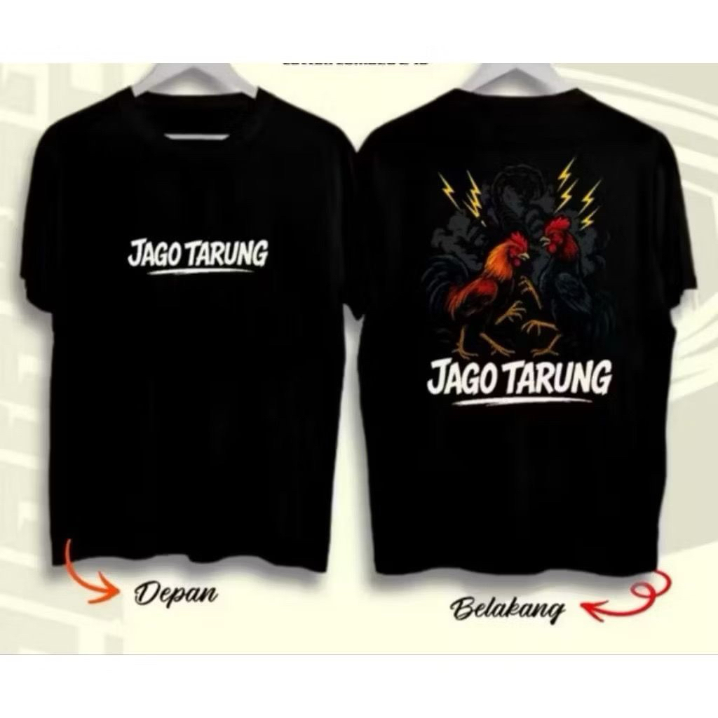 TSHIRT/KAOS AYAM PETARUNG JAGO TARUNG