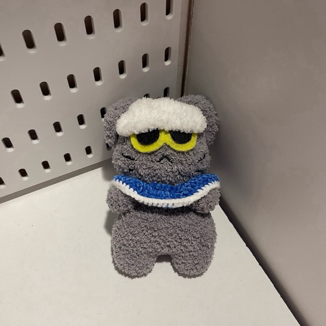 Crochet Zoa Cat GDragon | Gantungan Kunci Kucing Zoa GDragon