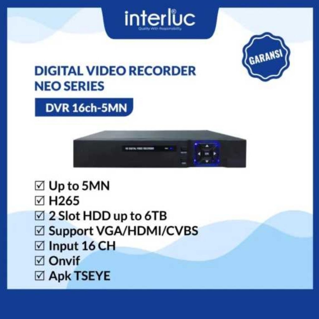 Dvr Cctv 16 Port 5MP -Dvr Cctv Murah 5Mp