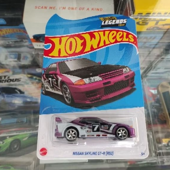 HOTWHEELS LEGEND TOUR NISSAN SKYLINE GT-R R32