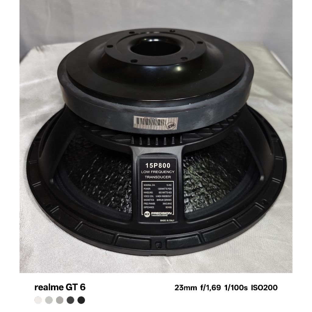 Komponen Speaker / 15 Inch / RCF LF15P800 / VC 4 IN / LF15 P800 LF 15 P800 15P800 Coating Daun Jeruk