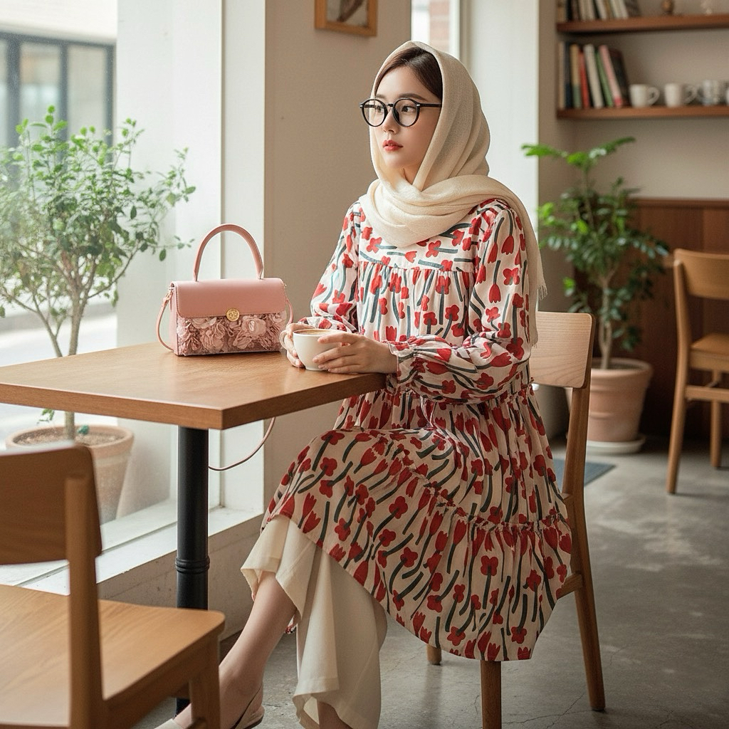 KEMEJA BLOUSE ATASAN RAYON WANITA / ATASAN TUNIK WANITA RAYON PREMIUM