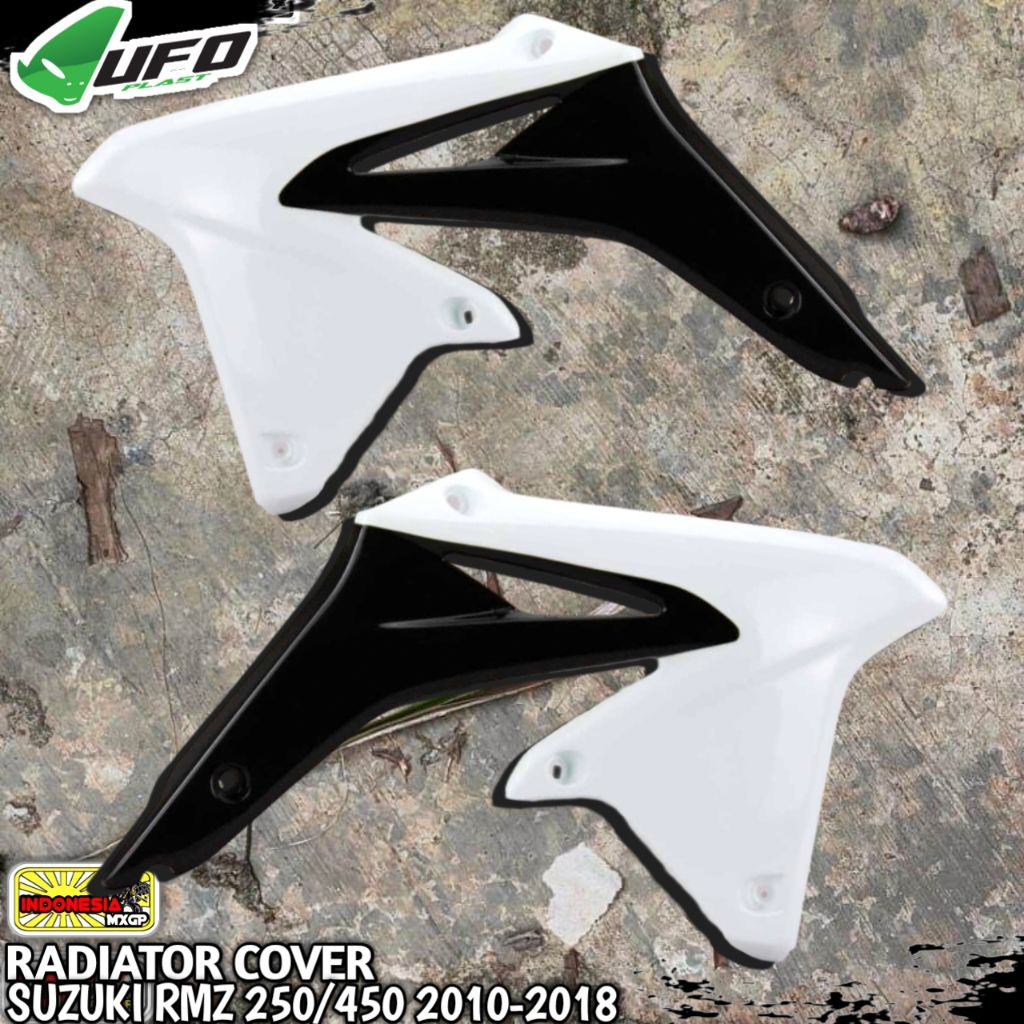 SUZUKI RM - RMZ 250 450 Z 2010 2011 2012 2013 014 2015 2016 2017 2018 - UFO RADIATOR SCOOP TANK COVE
