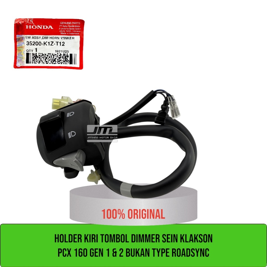 Holder kiri dimmer sein klakson pcx 160 35200-K1Z-T12