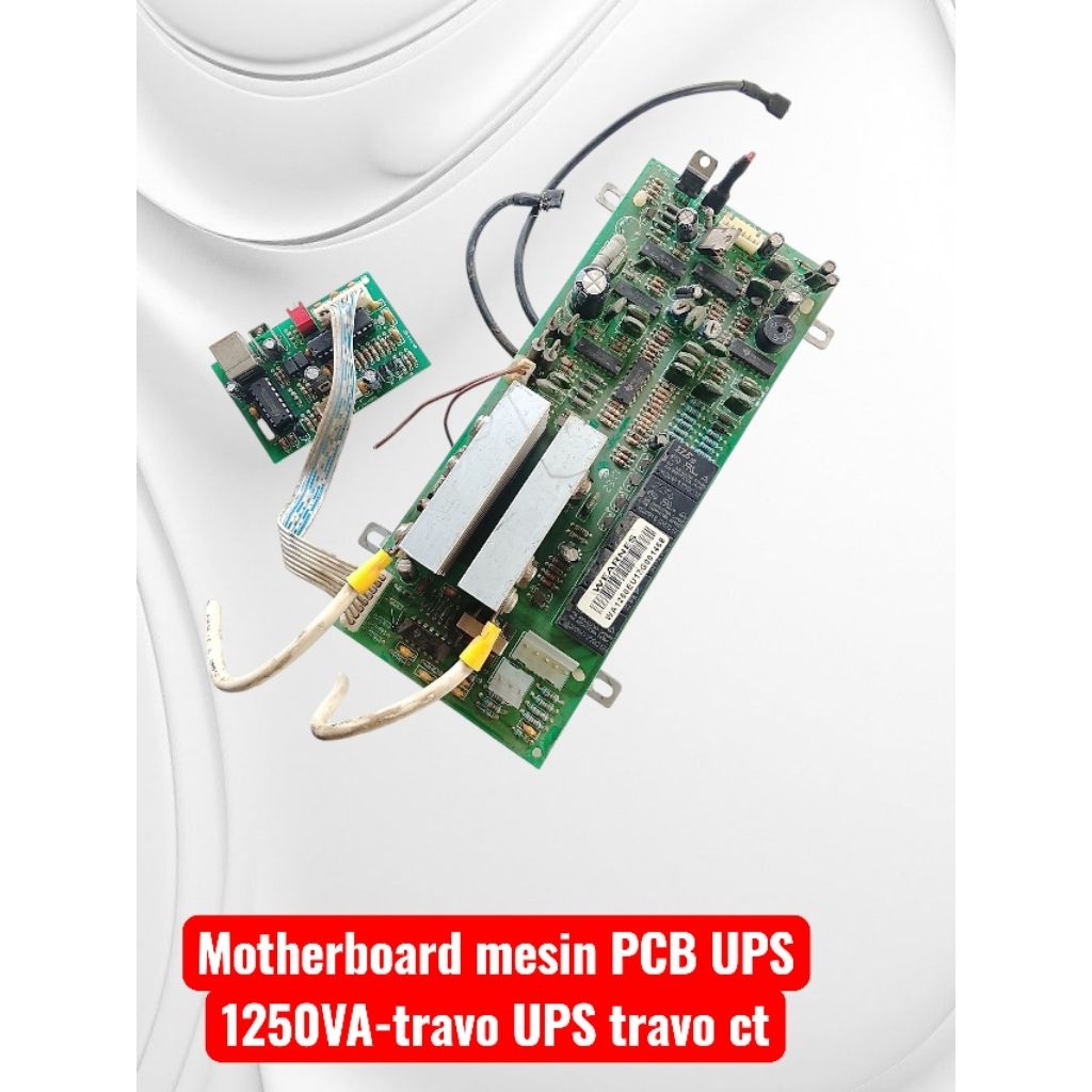 Motherboard Mesin PCB UPS 1250VA~travo UPS travo ct