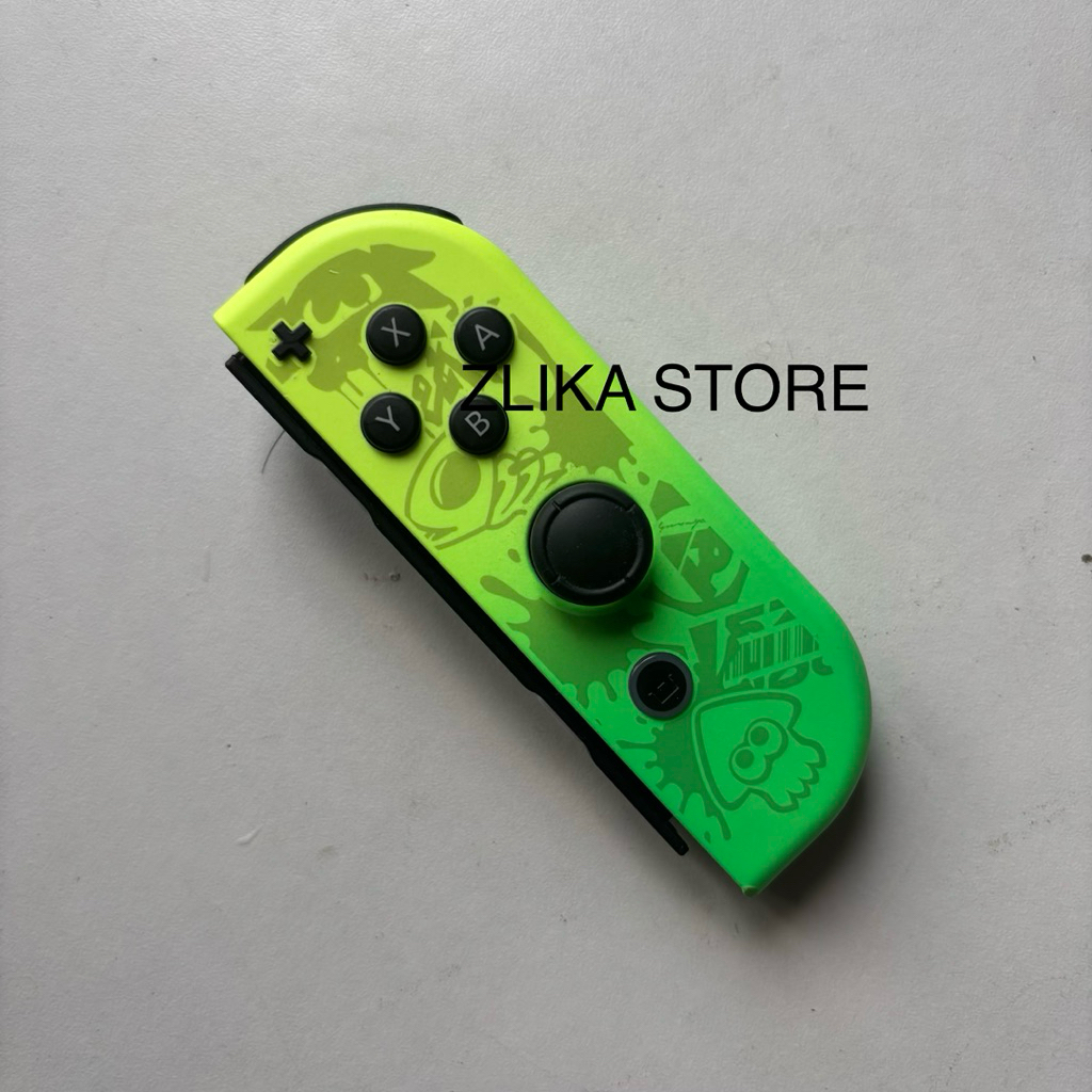 Joycon Nintendo Switch Splatoon 3 Original Second [Kanan]
