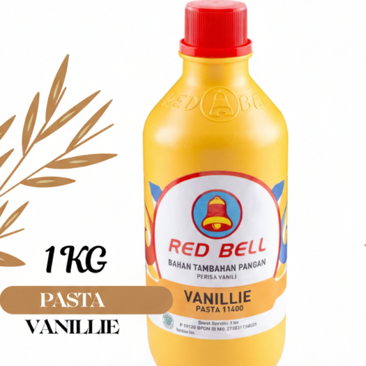 Pasta Vanilli 1KG Redbell – Perisa & Pasta Kue Aroma Vanilli