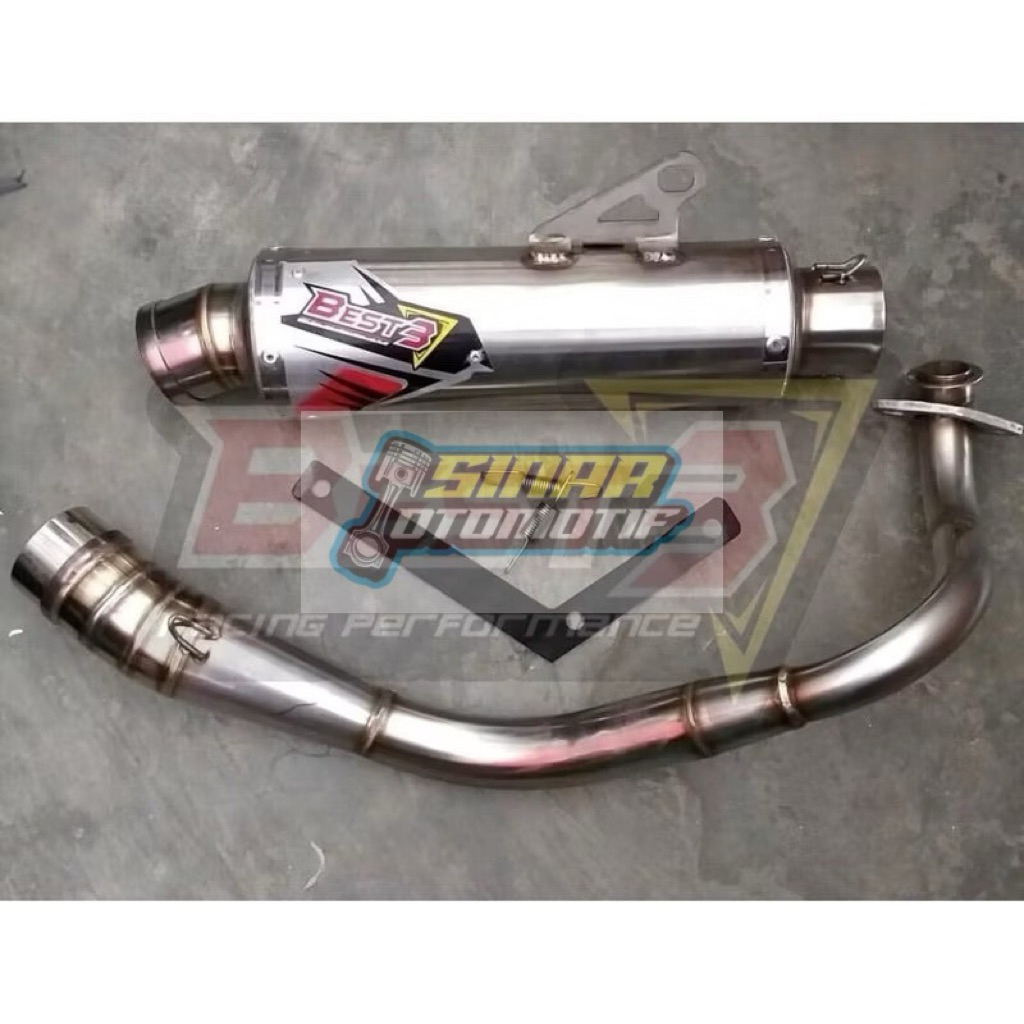 Knalpot Best3 Racing Vario125 Vario150 New Old KZR ADV150 PCX150