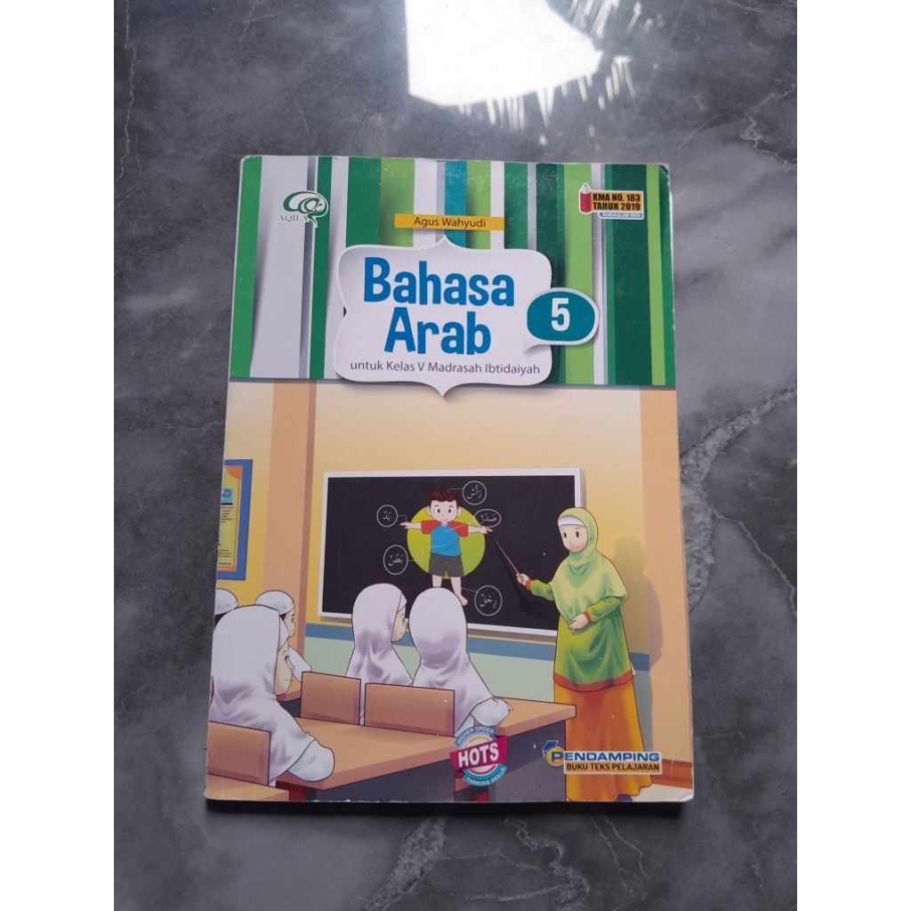 buku bahasa arab kelas 5 SD tiga serangkai