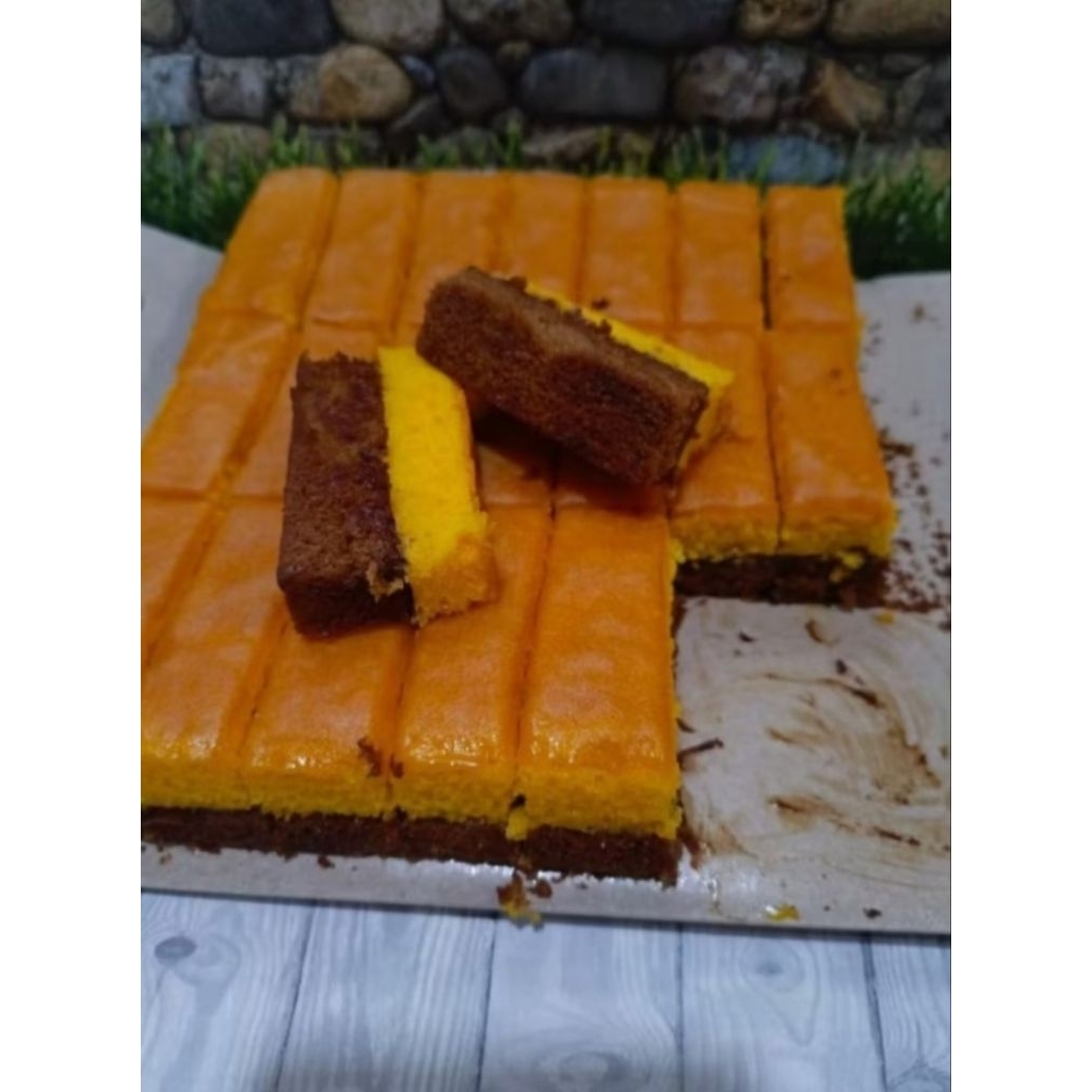 Kue Bolu Lapis Mandarin 2 Lapis