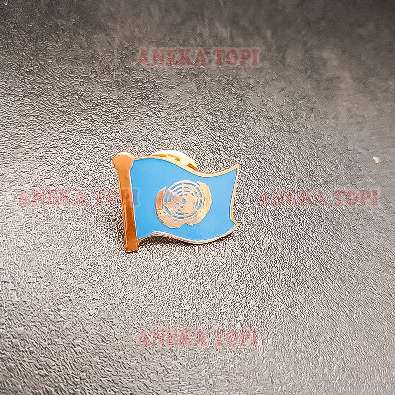 Pin Bendera PBB Flag Pin PBB Logam - Aneka Topi