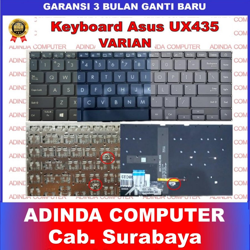 Keyboard Asus Zenbook 14 UX435 U4800EG U4800 UX435EA UX435EG
