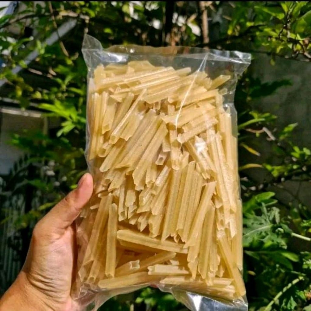 Termurah krupuk mentah potato 1kg / krupuk seblak mentah cap dacil snack