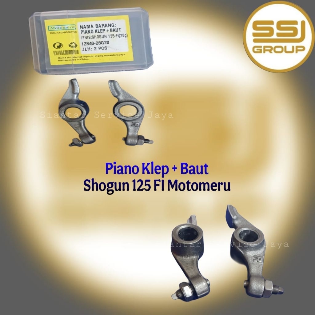 Piano Klep / Platuk Klep + Baut Shogun 125 FL MOTOMERU
