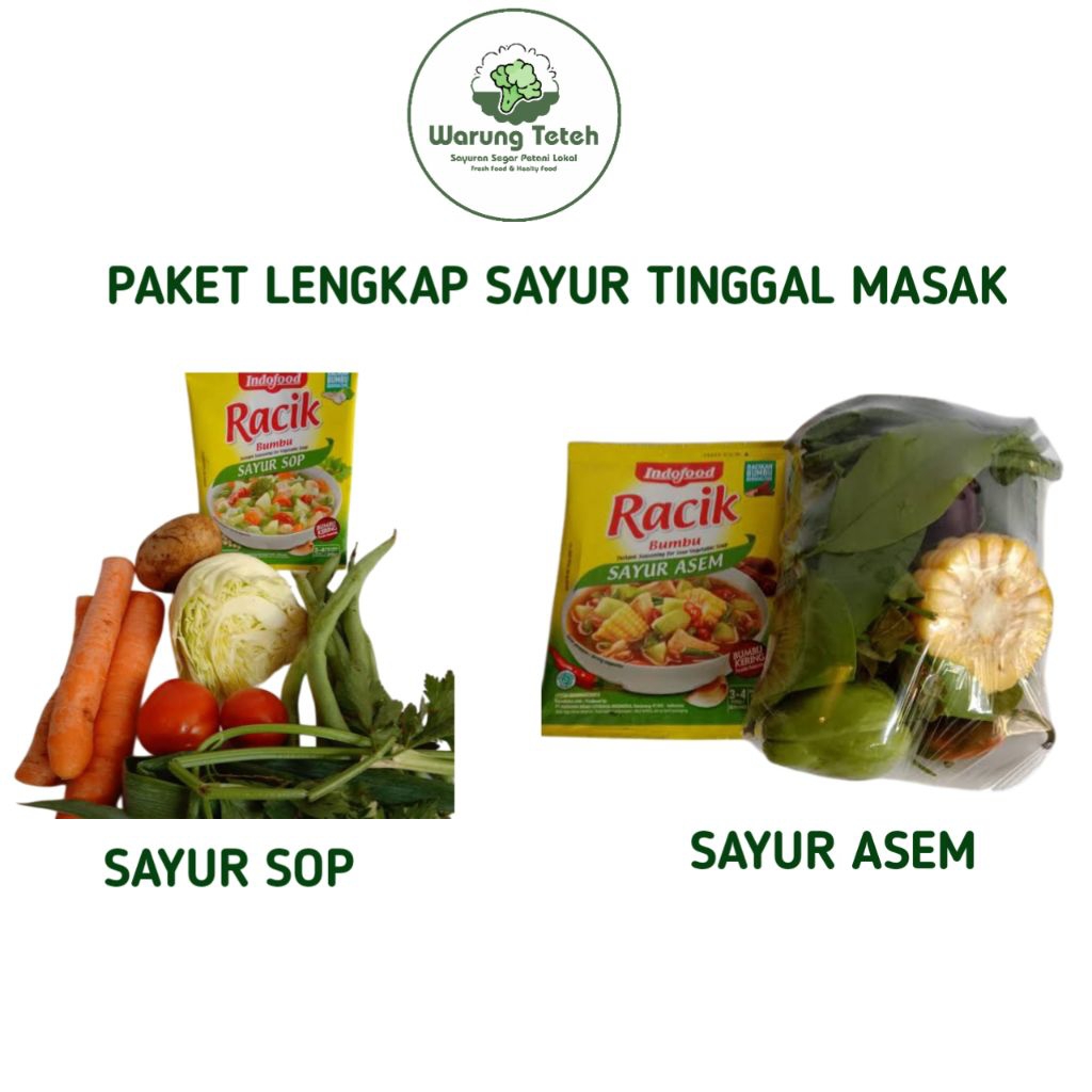 Sayur instan Siap masak sayur Asem / Sayur Sop
