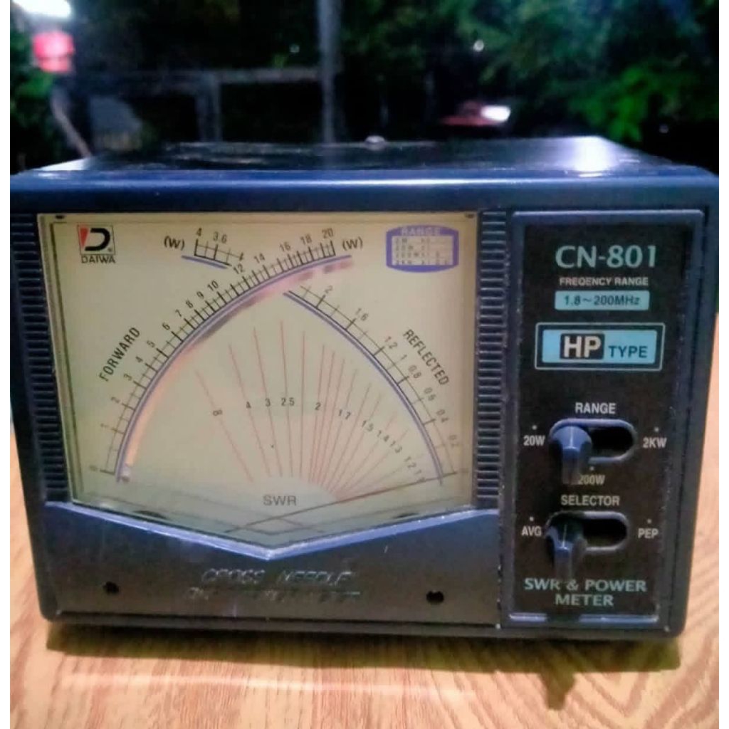 SWR DAIWA CN-801 frekwensi  HF-VHF
