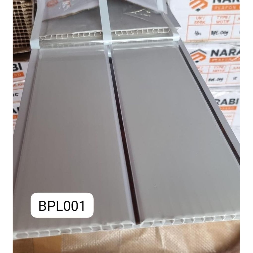 NARABI & VIFON Plafon Pvc glossy 4mtr dan 6mtr | anti rayap | anti bocor | Tahan Jamur| -Motif  berv