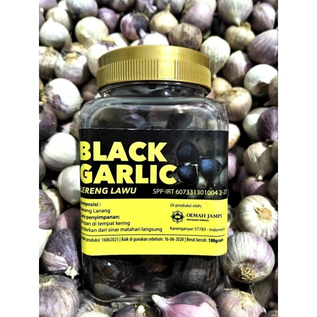 black garlic lereng lawu 100gr