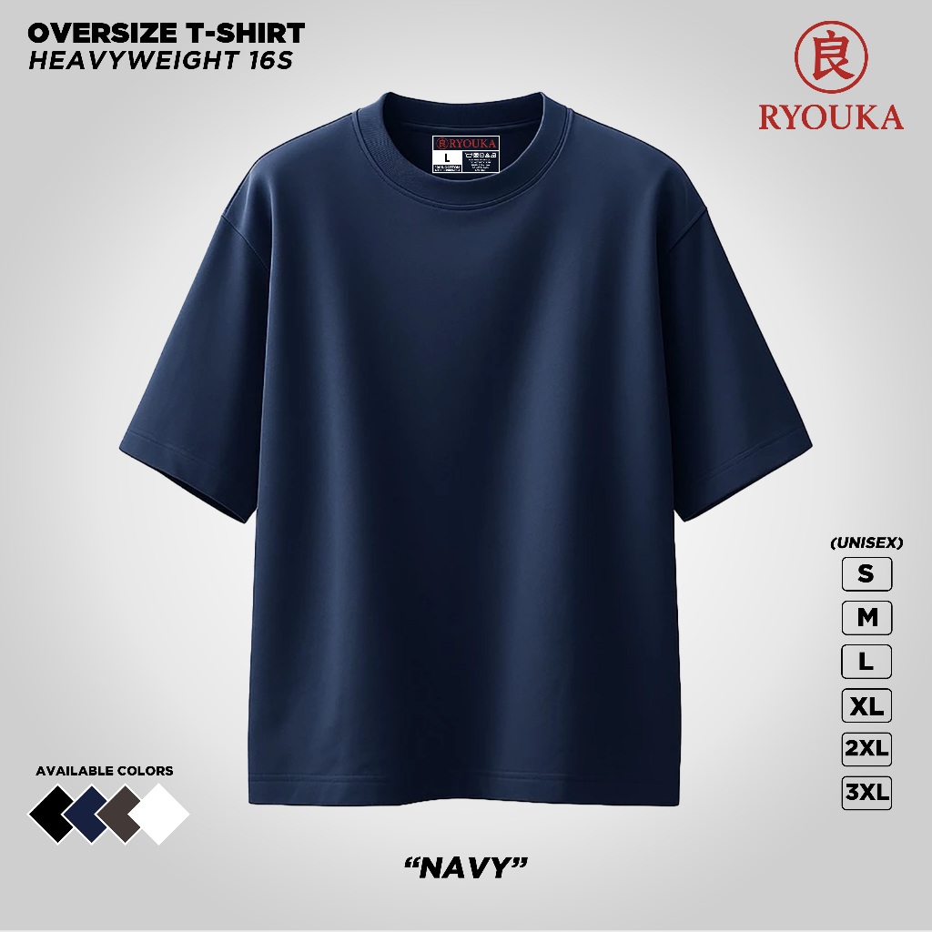 Ryouka Kaos Oversize Heavyweight 16s cotton