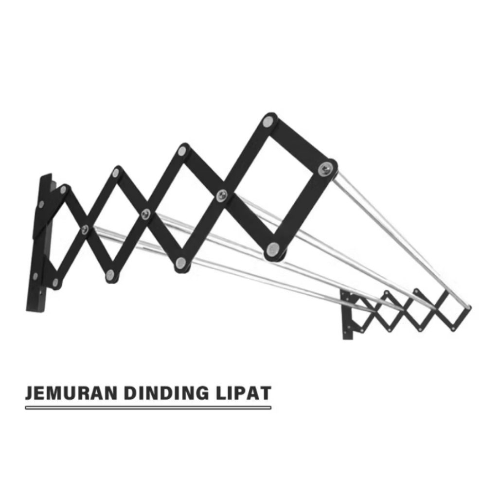 Jemuran baju dinding/Jemuran baju lipat/jemuran baju lipat alumunium/jemuran lipat termurah