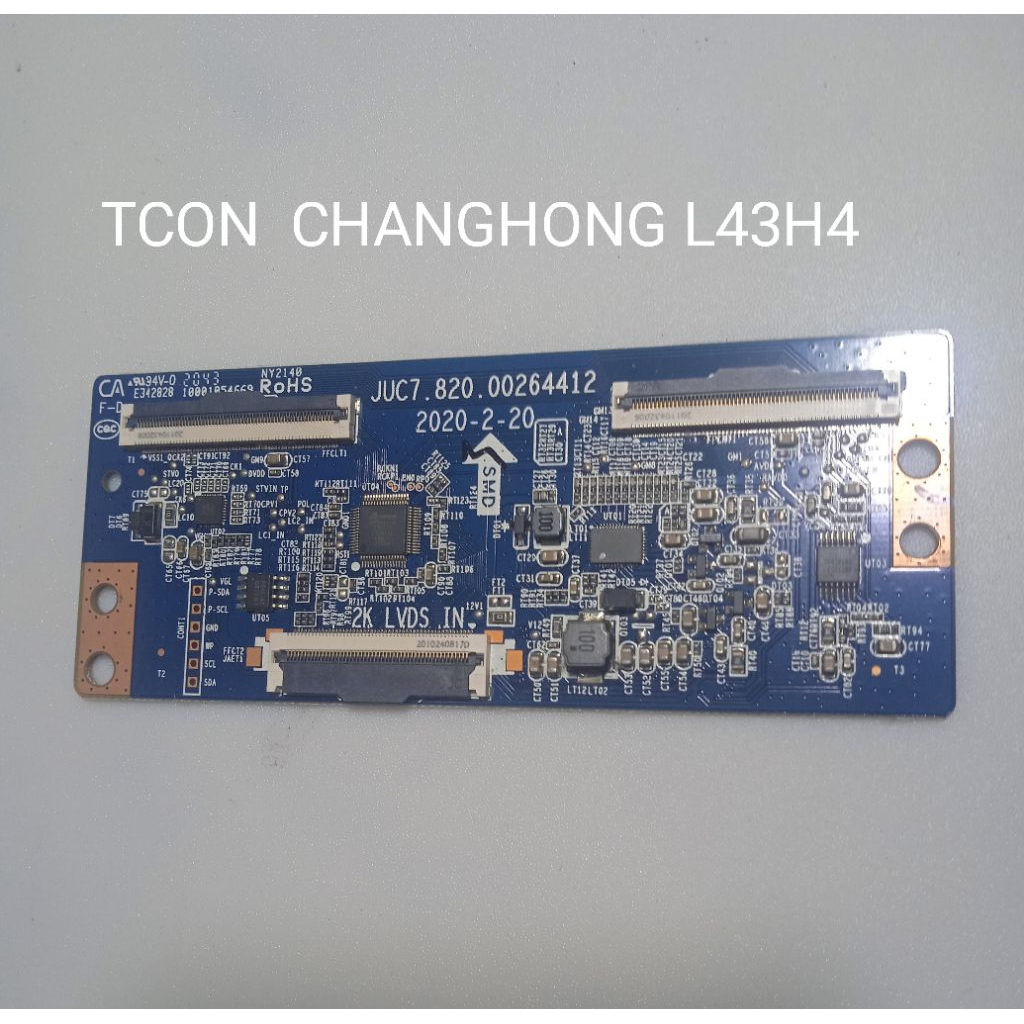 tcon tcon CHANGHONG type L43H4