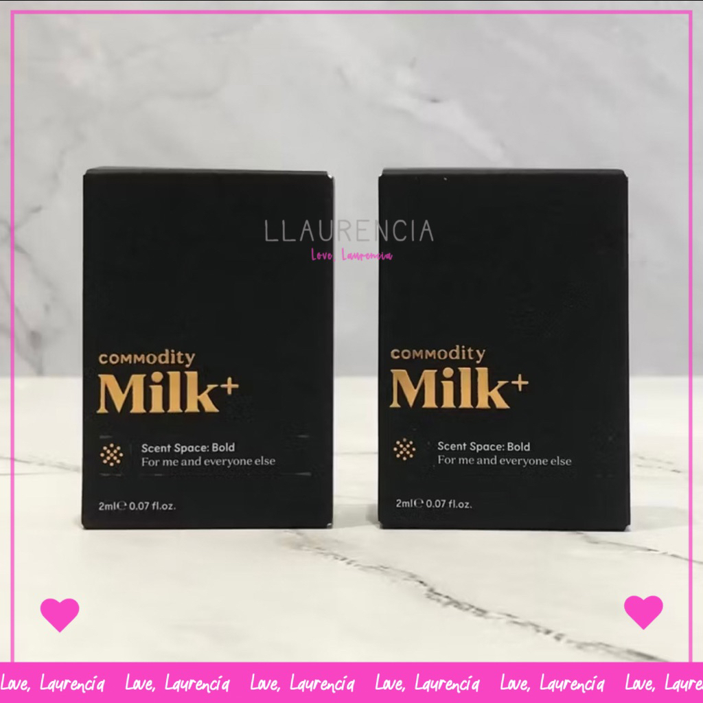 Commodity Milk+ Bold Eau de Parfum with Marshmallow & Firewood / perfume vial sample spray