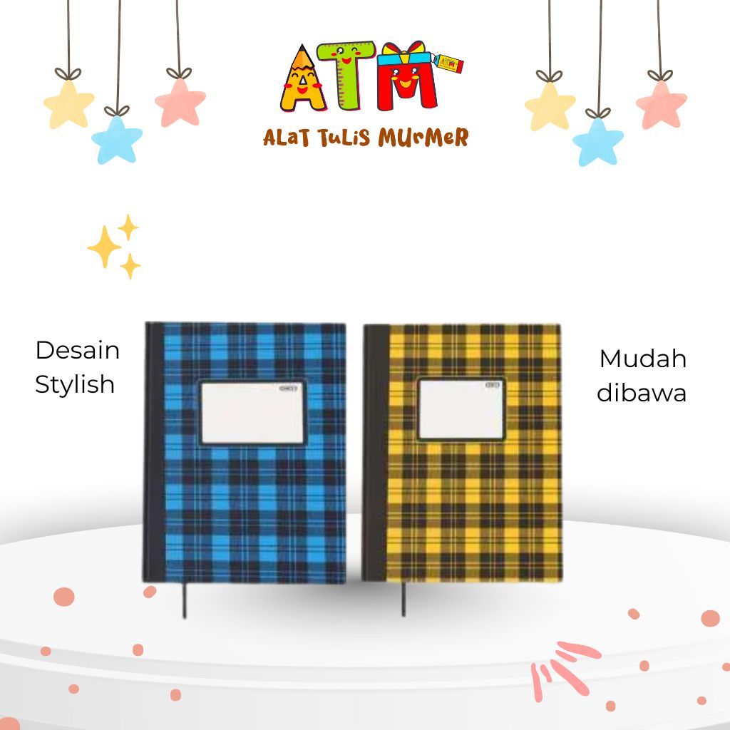 Buku/Notebook/Kiky Folio 100 Checker