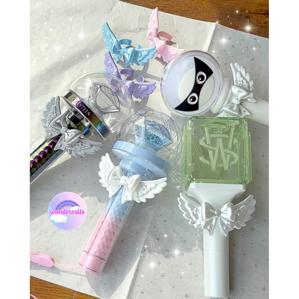 Wonderwings Ver. 2 Dekorasi Sayap Lightstick 3D Caratbong Neobong KPOP